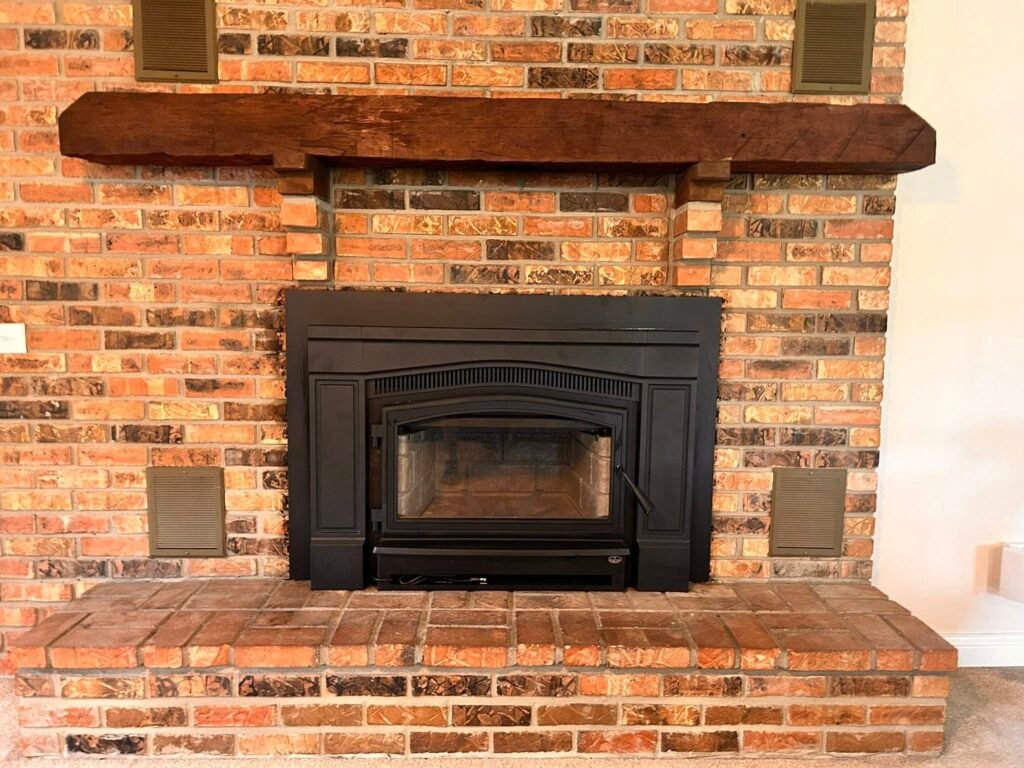 Fireplace installation