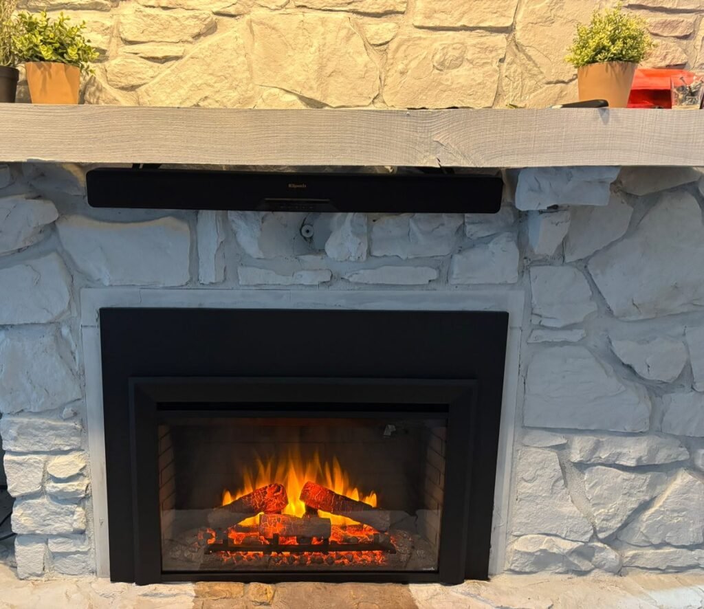 Electric Fireplace Installation